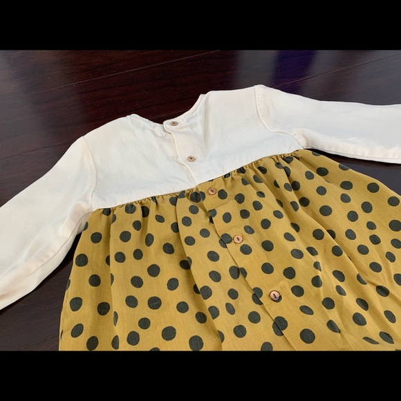 Zara polka dot knot dress, size 18/24mo - Picture 3 of 6